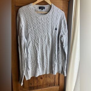 Brooks Brothers 100% cotton roped knit long sleeve